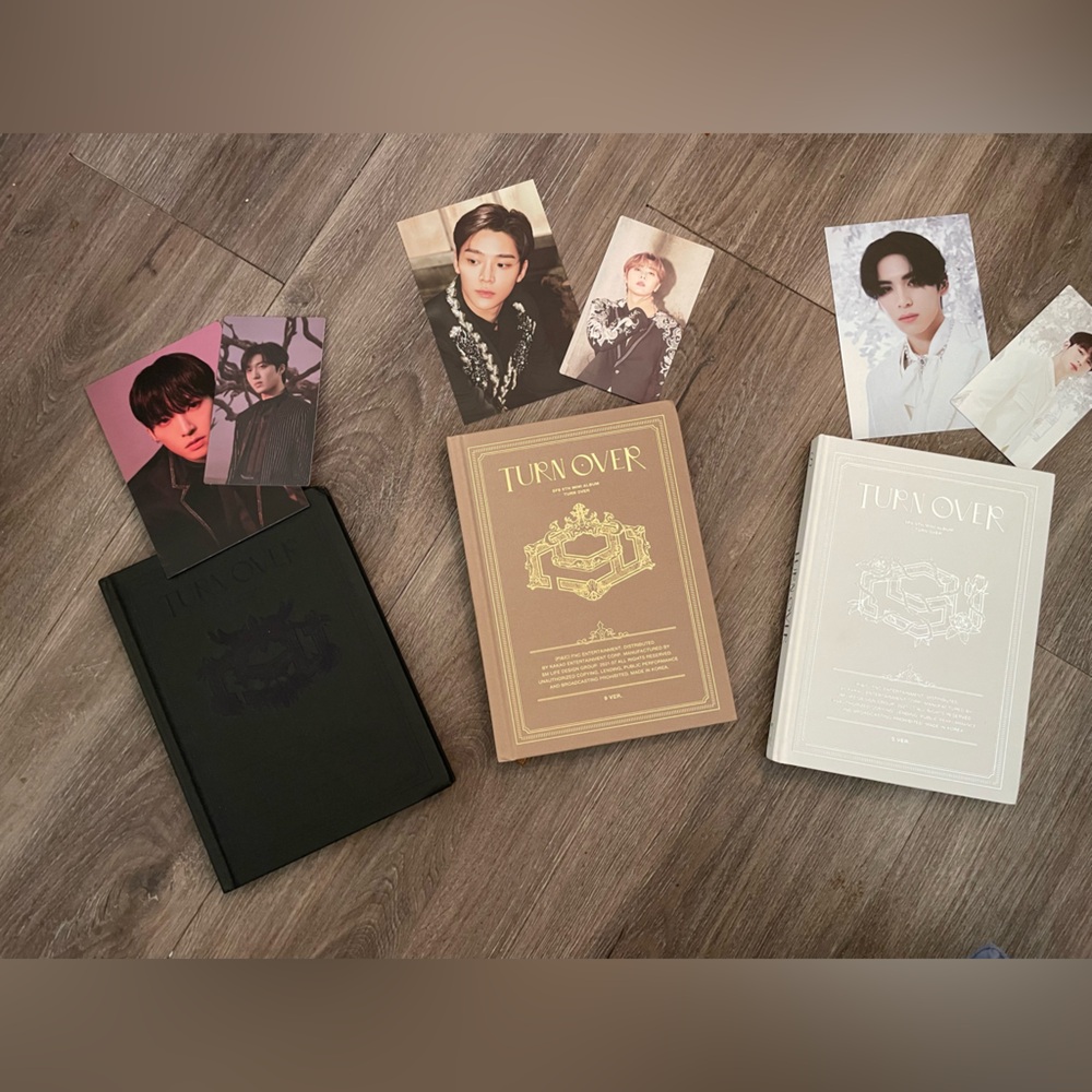 Turnover Kpop Álbum bundle
